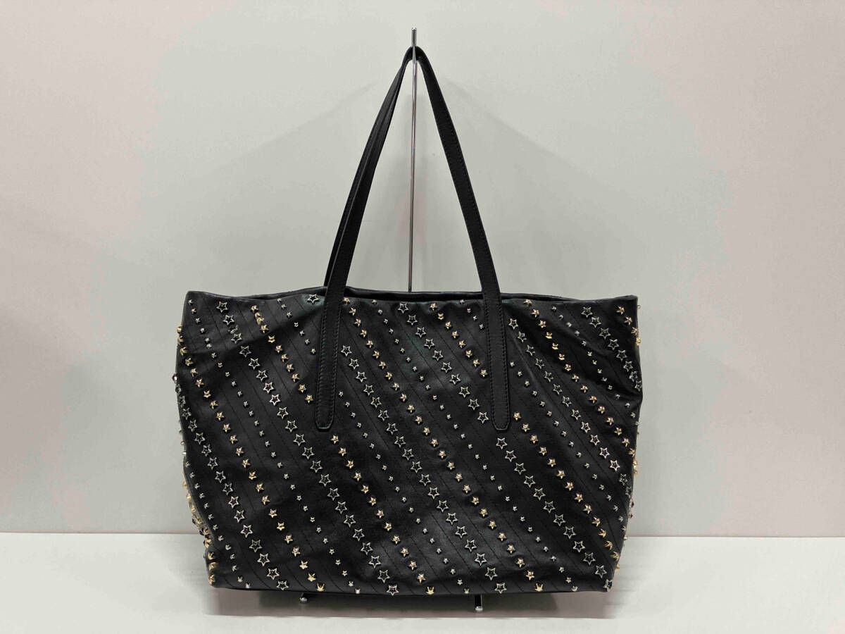 JIMMY CHOO PIMLICO スタースタッズ レザートートバッグ