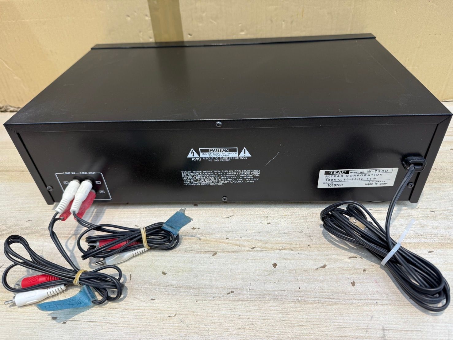 S93775 TEAC ティアック カセットデッキ W-790R - メルカリ