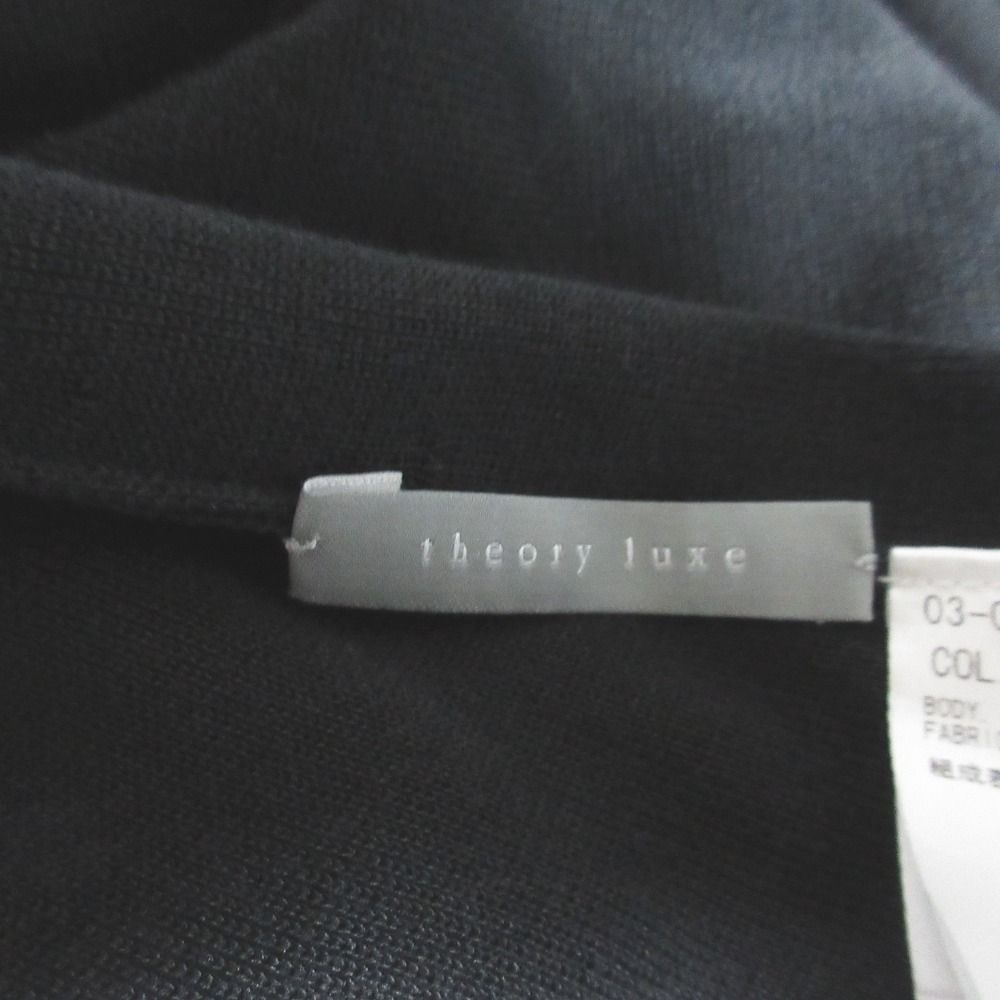 美品 theory luxe セオリーリュクス OPUS RAY 長袖 ニット
