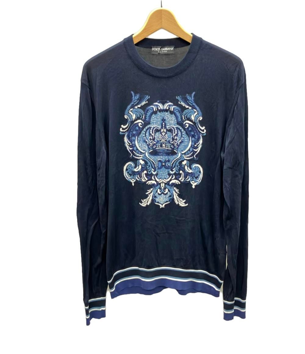 美品 ドルチェアンドガッバーナ 長袖ニット メンズ SIZE 52 (XL) DOLCEu0026GABBANA