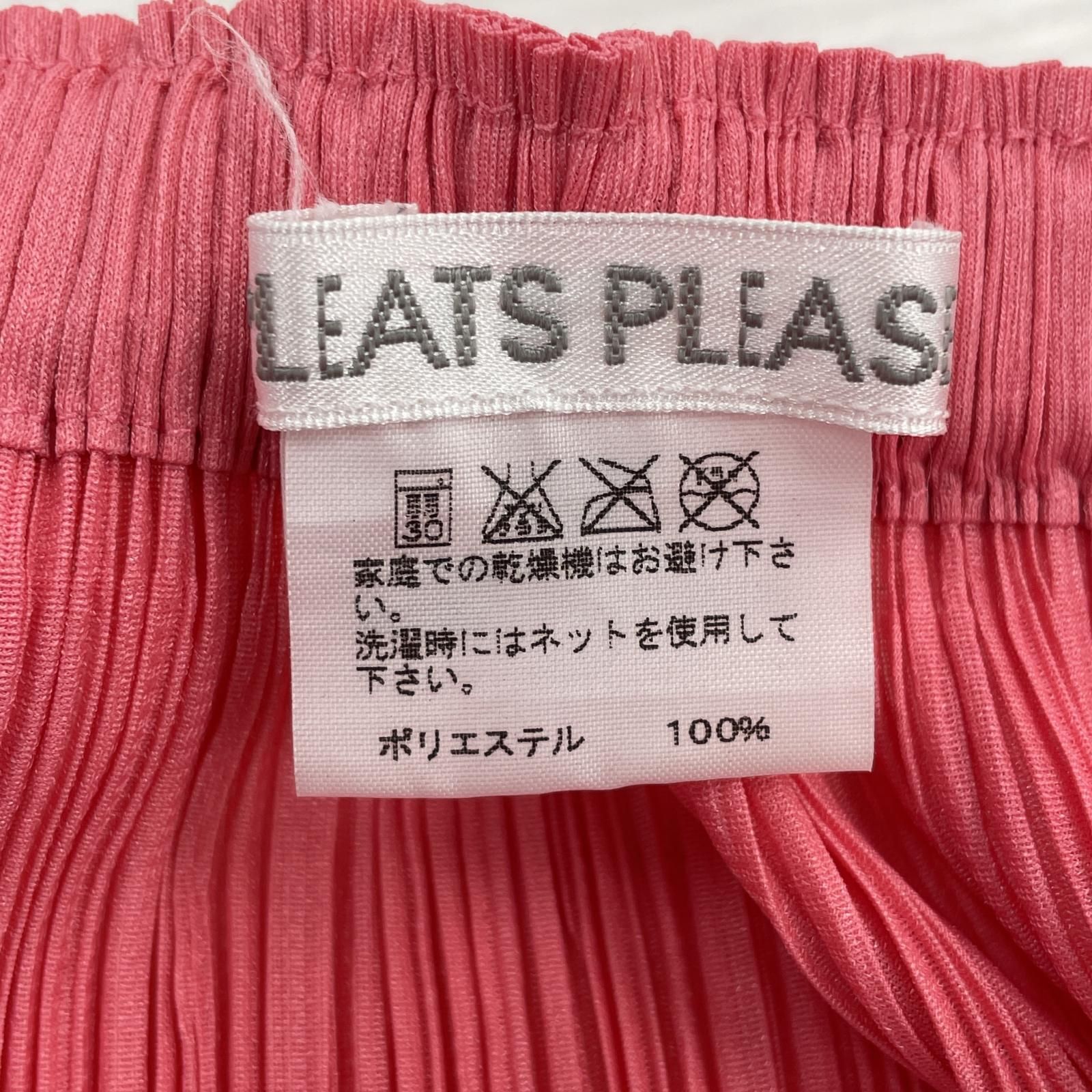 ●PLEATS PLEASE ピンク スカート サイズ3 PLEATS PLEASE アシンメトリースカート 3 ピンク - メルカリ