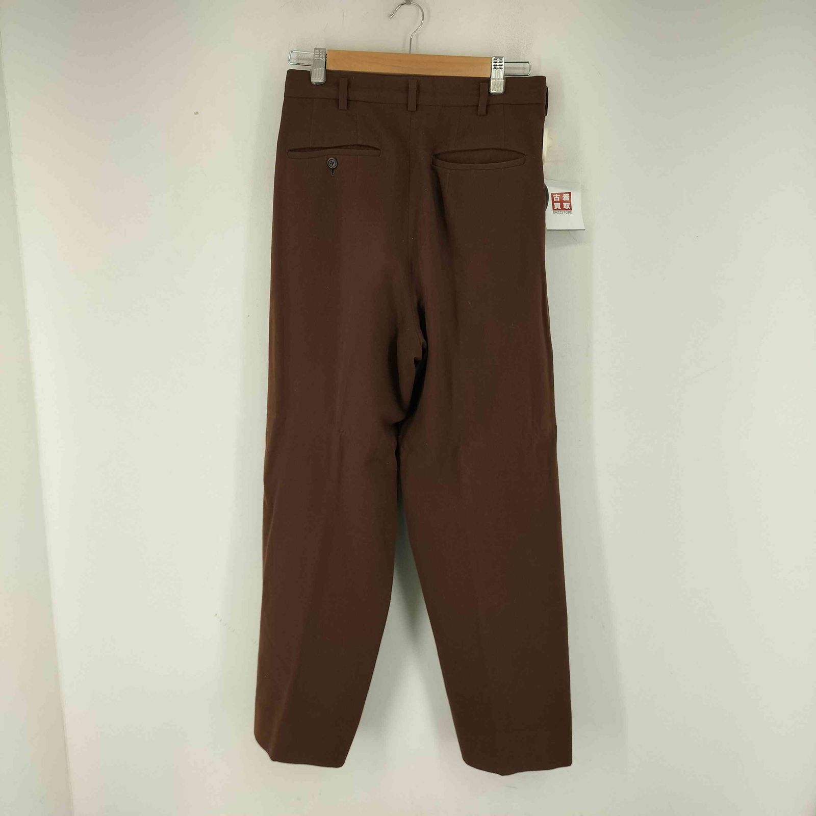 ワイズフォーメン Ys for men 90S 2タックウールスラックス