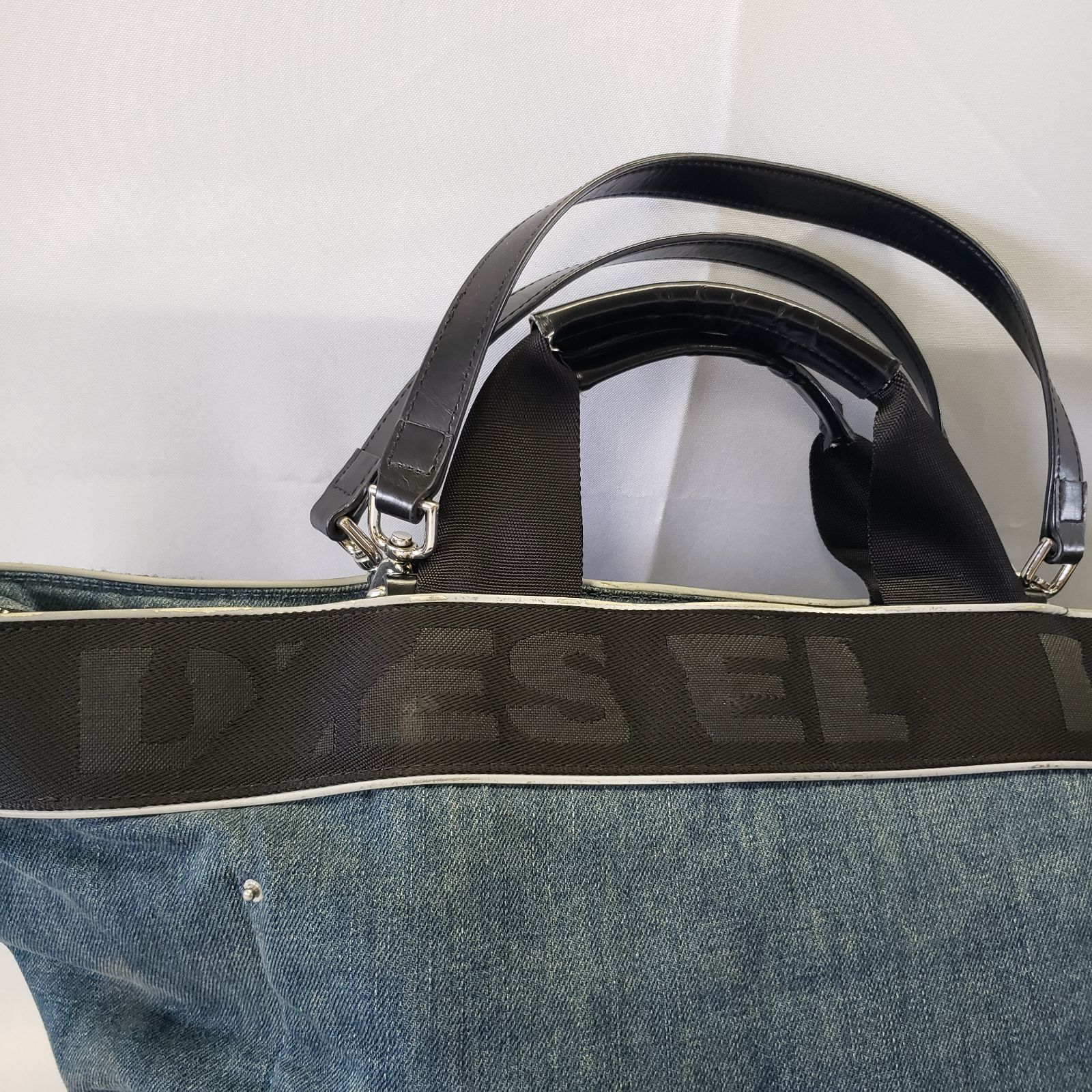 DIESEL ディーゼル デニムトートバッグ ワンショルダーバッグ ビッグ