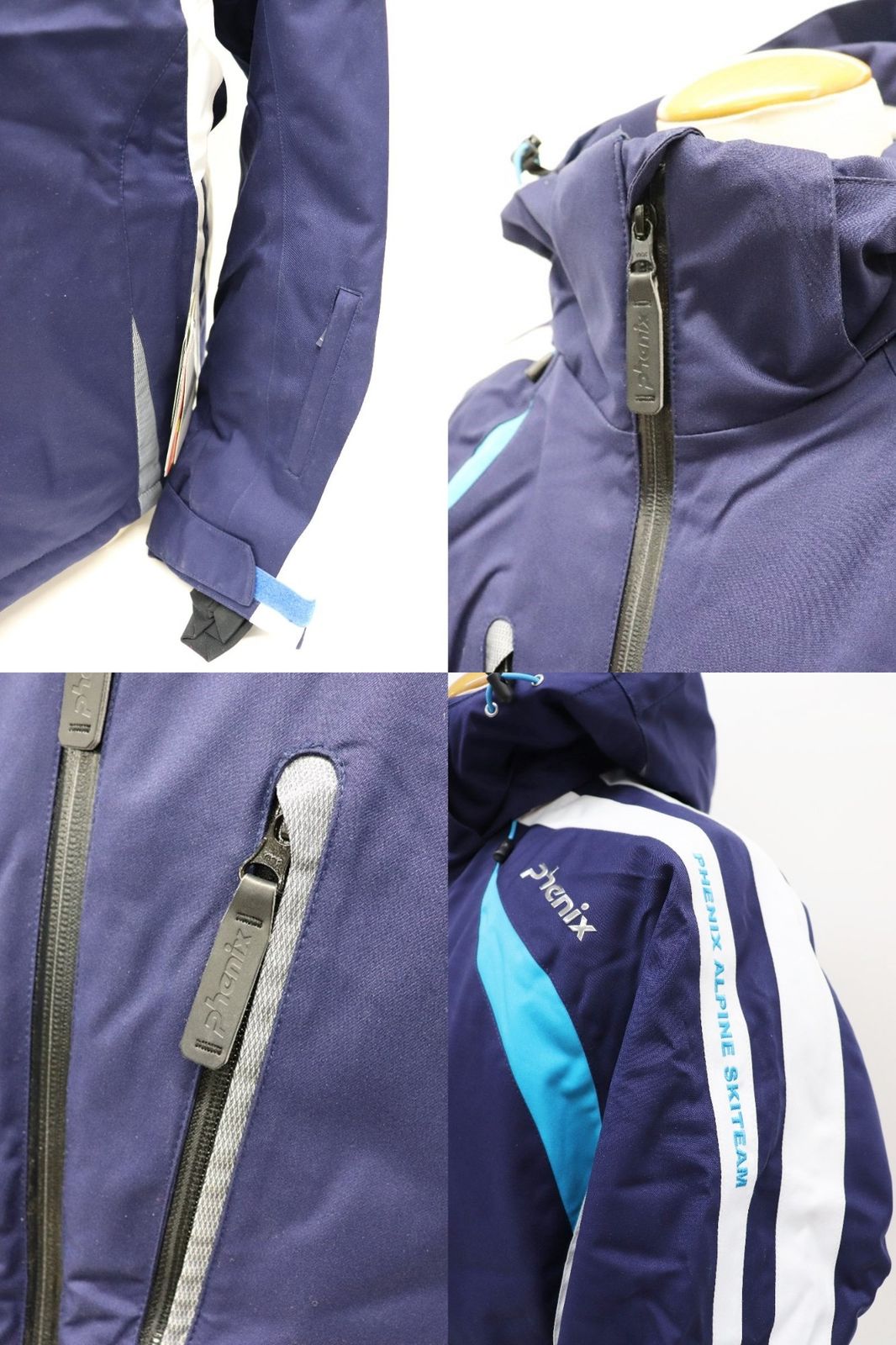 phenix - ややワケあり Phenix フェニックス メンズ スキージャケット L/52 ネイビー EPMD1040 スポーツ R2506-163 ややワケあり Phenix フェニックス メンズ スキージャケット L