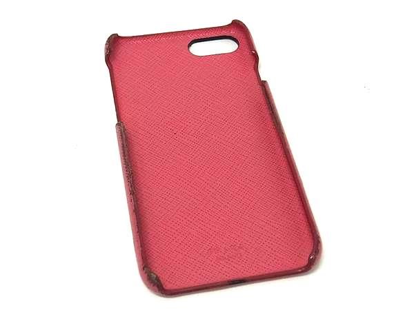 Yuko　プラダ　サフィアーノレザー iPhone 14用カバー　ピンク♡ Yuko様専用 プラダ サフィアーノレザー iPhone 14用カバー