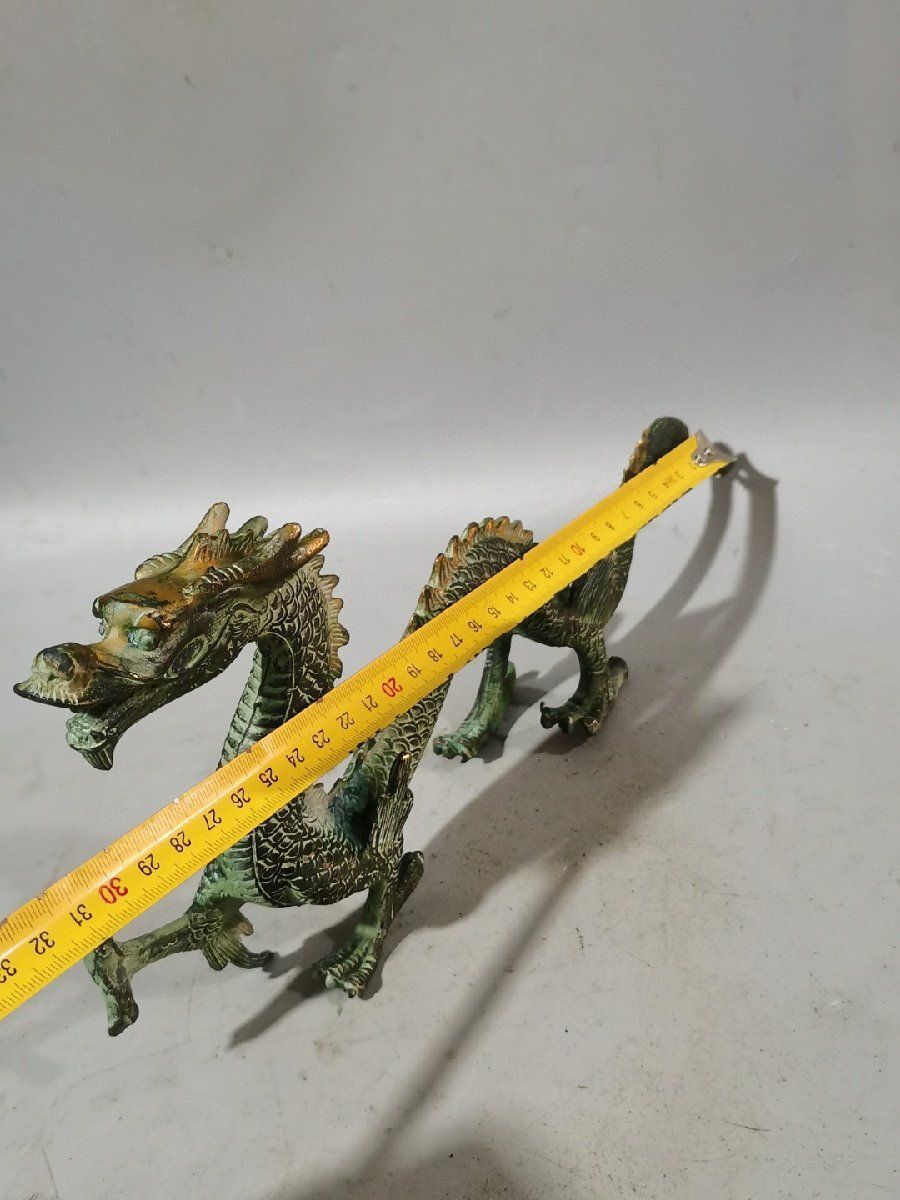 銅 細工 銅製  龍  如意   装飾品 工芸品 美術品 置物 銅 細工 銅製 龍 如意 装飾品 工芸品 美術品 置物