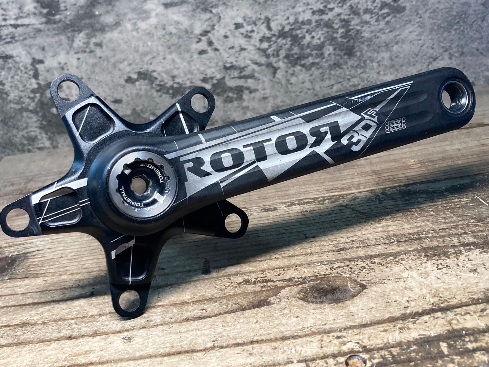 JK551 ローター ROTOR 3D CRANK クランクアーム 170mm BCD110mm 5アーム シャフトΦ30