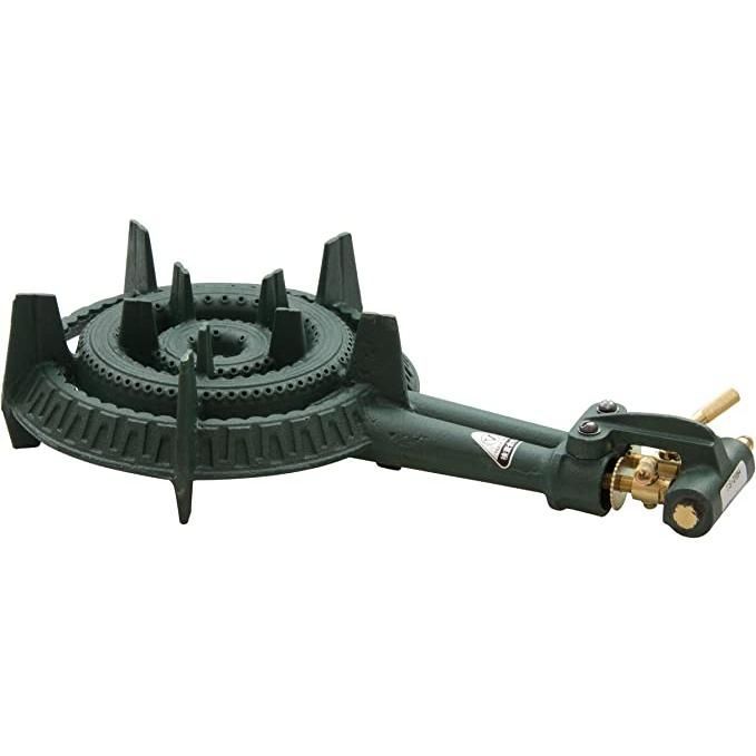 最高 LPガス仕様 TS-210H バーナーだけ！ タチバナ 鋳物コンロ 二重