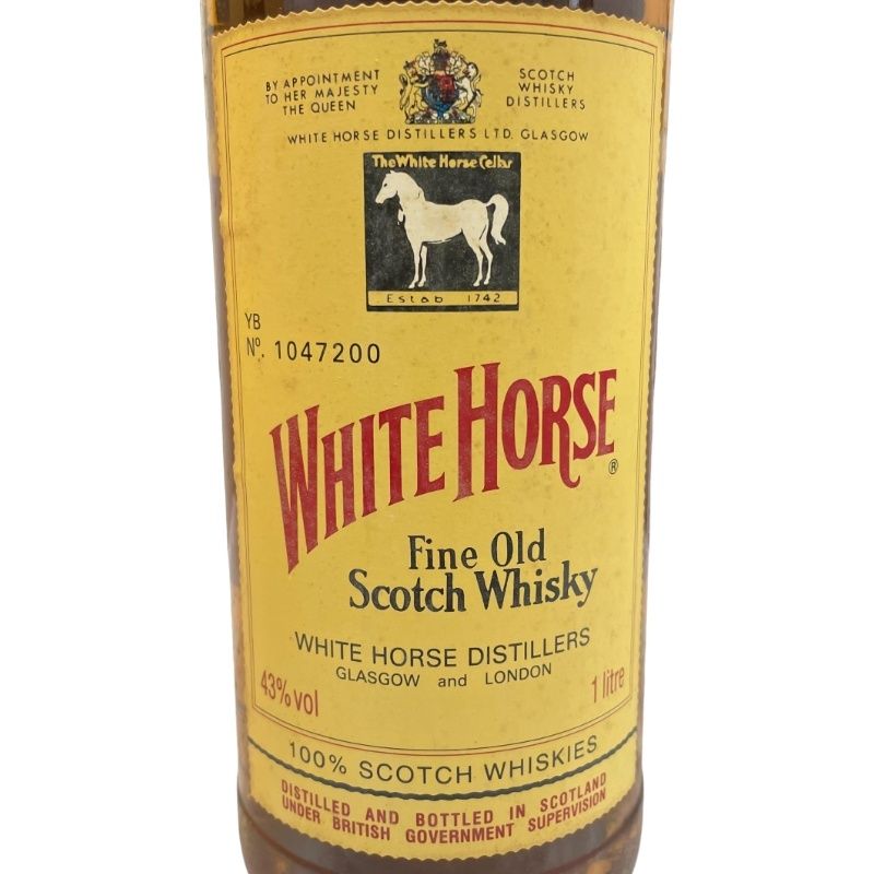 ウイスキー WHITE HORSE Fine Old ホワイトホース ファイン