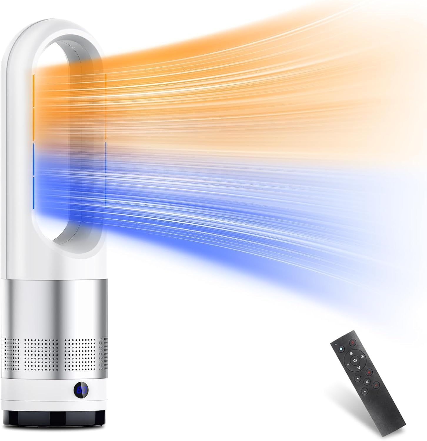 美品】AM-018JR セラミックヒーター hot+cool 冷暖兼用