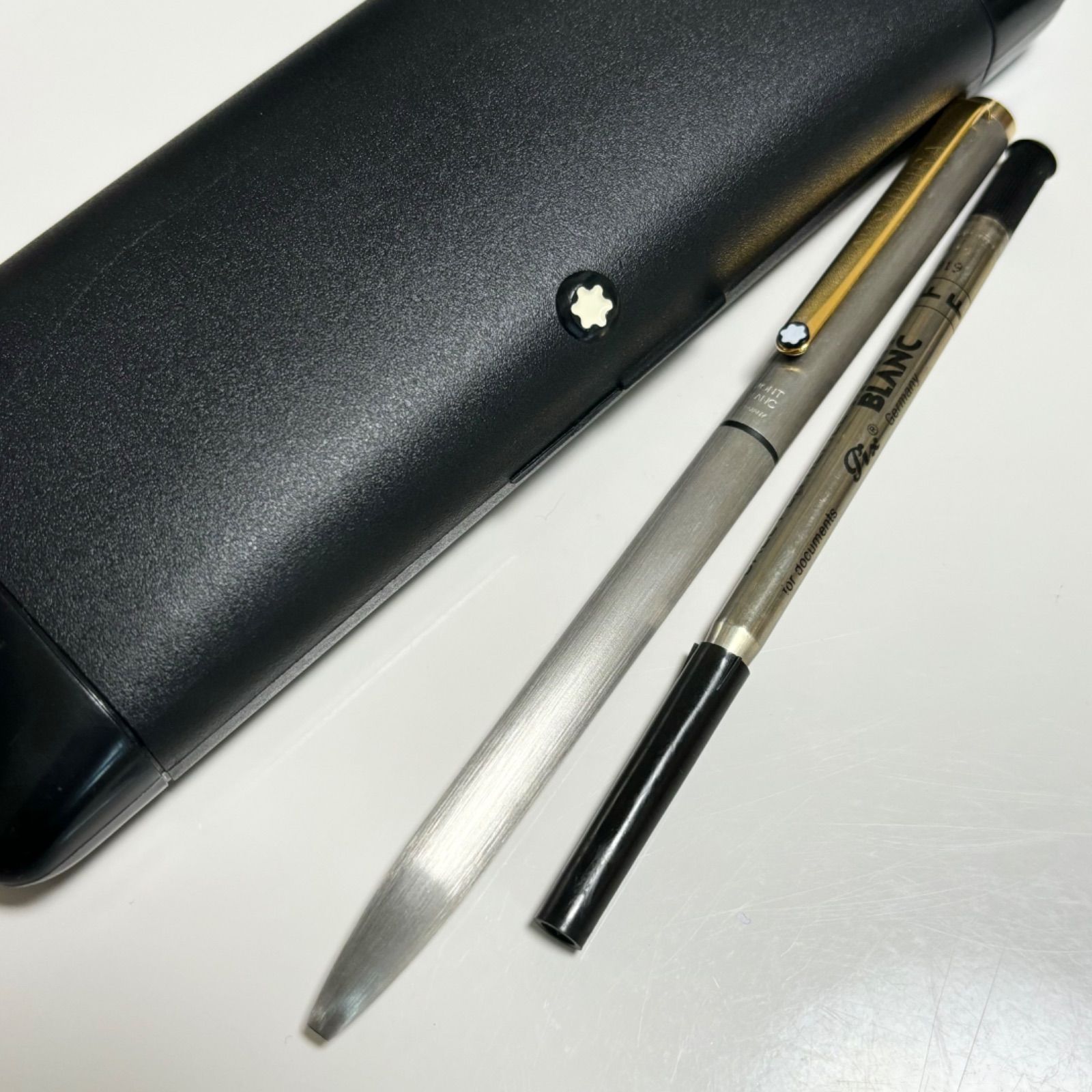 送料無料】Mont Blanc/モンブラン/ボールペン/Sライン/2色ボールペン