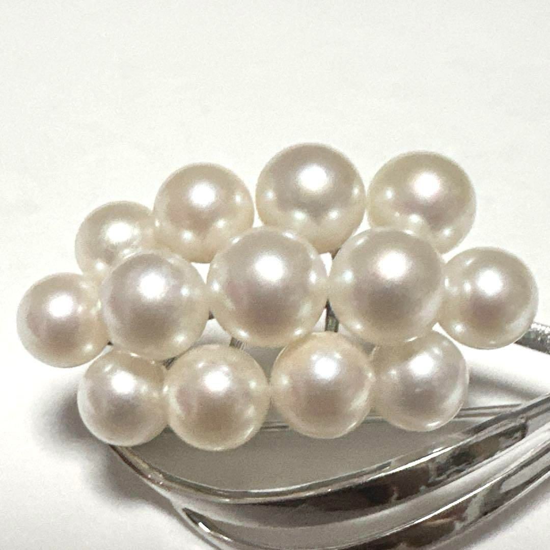 ミキモト MIKIMOTO ブローチ SV パール約5.7-6.8mm(13P) - メルカリ