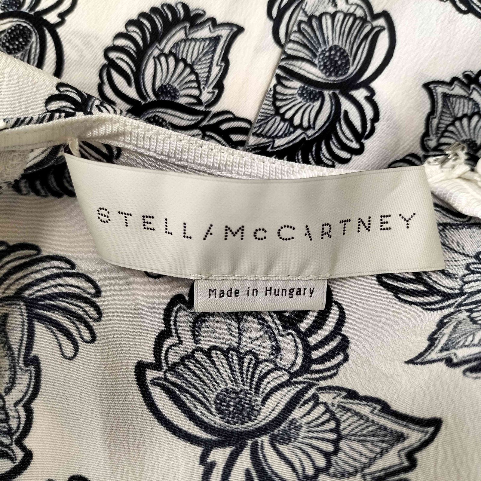 ステラマッカートニー STELLA McCARTNEY 総柄シルクワンピース レディース JPN：36 - メルカリ