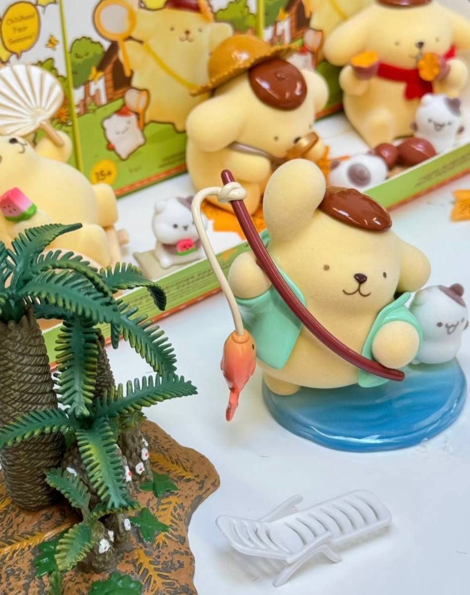 6種セット 海外限定 サンリオ ポムポムプリン 四季折々 シリーズ