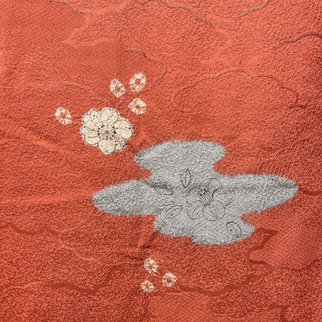 仮絵羽 羽織 雲地紋 辻ヶ花 絞り 着物 043a p - メルカリ