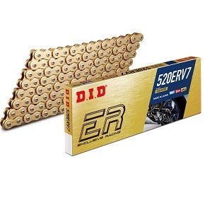 【新品・2営業日で発送】D.I.D(ダイドー) 【必ず購入前に仕様をご確認下さい】520ERV7-120L ZB (カシメ) G＆G レース用