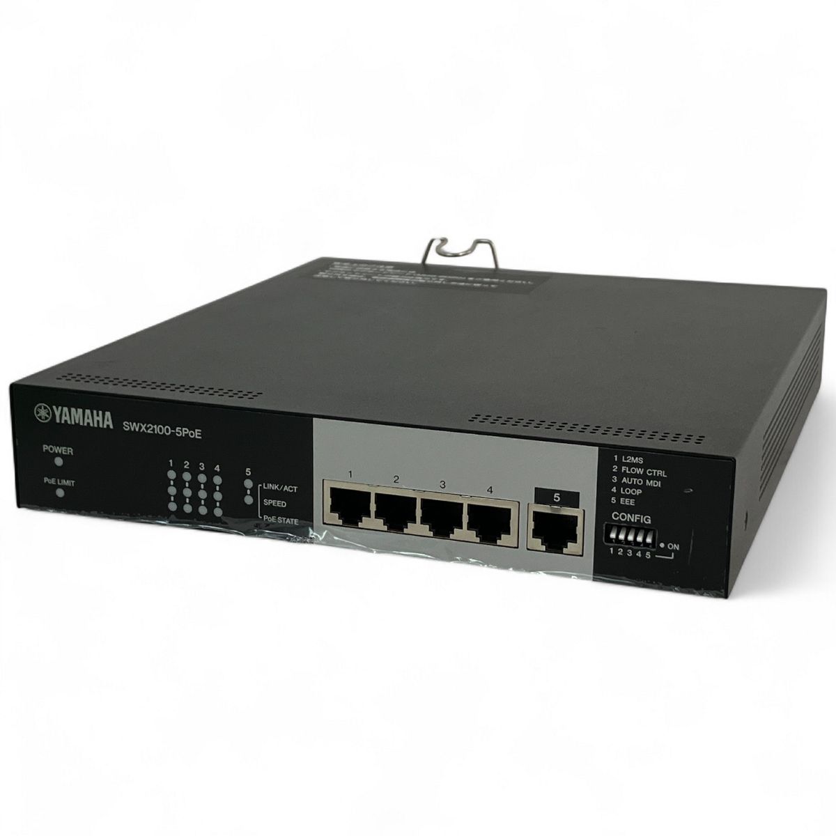 ヤマハ YAMAHA LANスイッチングハブ SWX2100-5PoE SWX2100-5PoE 特長