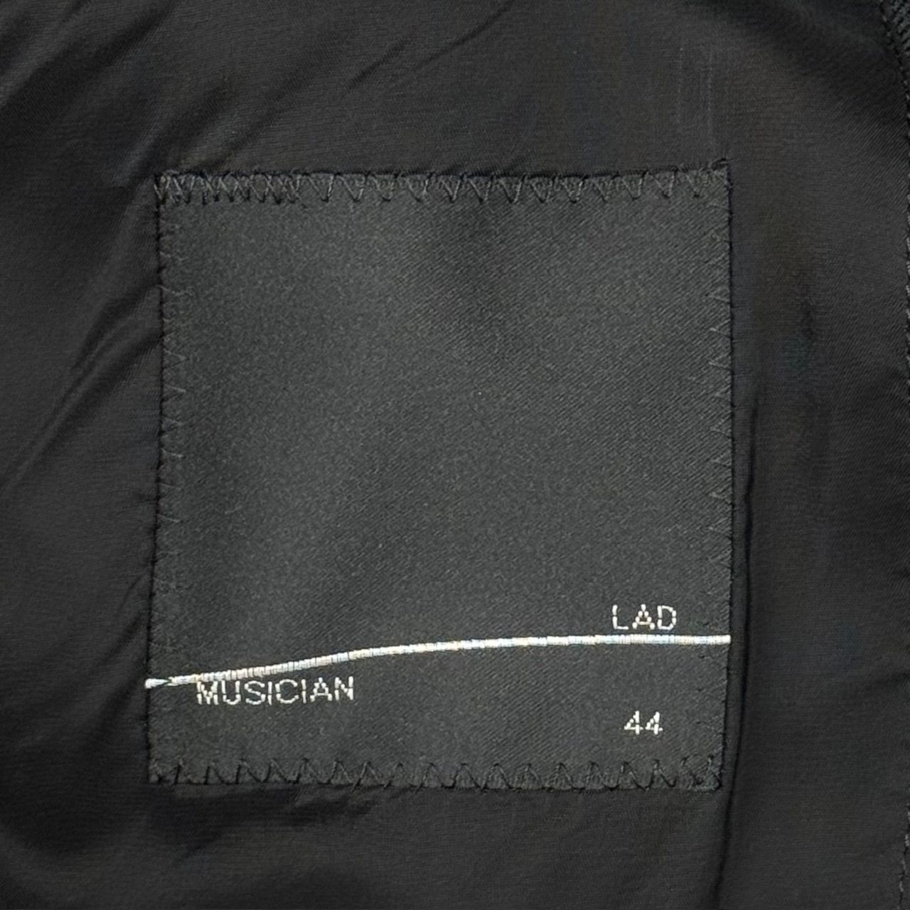 定価52800円 LAD MUSICIAN 22AW COLLARLESS JACKET カラーレス 