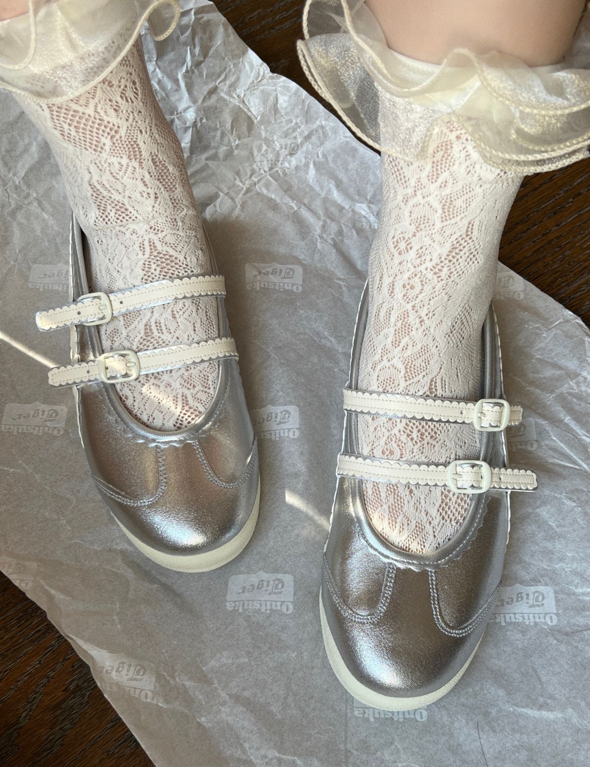 Onitsuka Tiger MEXICO TIGRESS SILVER/CREAM 1182A660