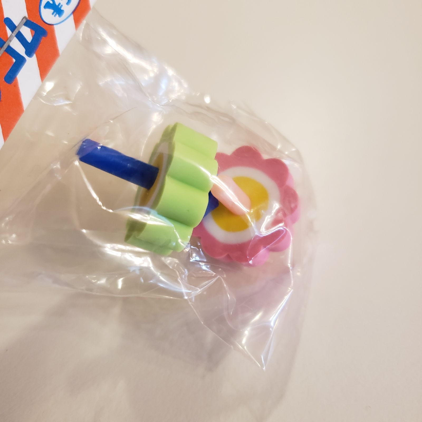 昭和レトロ 希少 フルーツポンチ コマ 消しゴム セイカノート - メルカリ