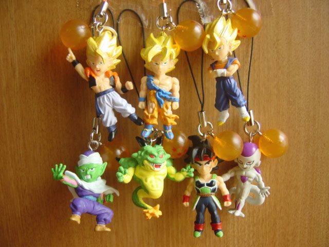♯Ded29BZ　ドラゴンボールZDBキャラストラップ3全7種