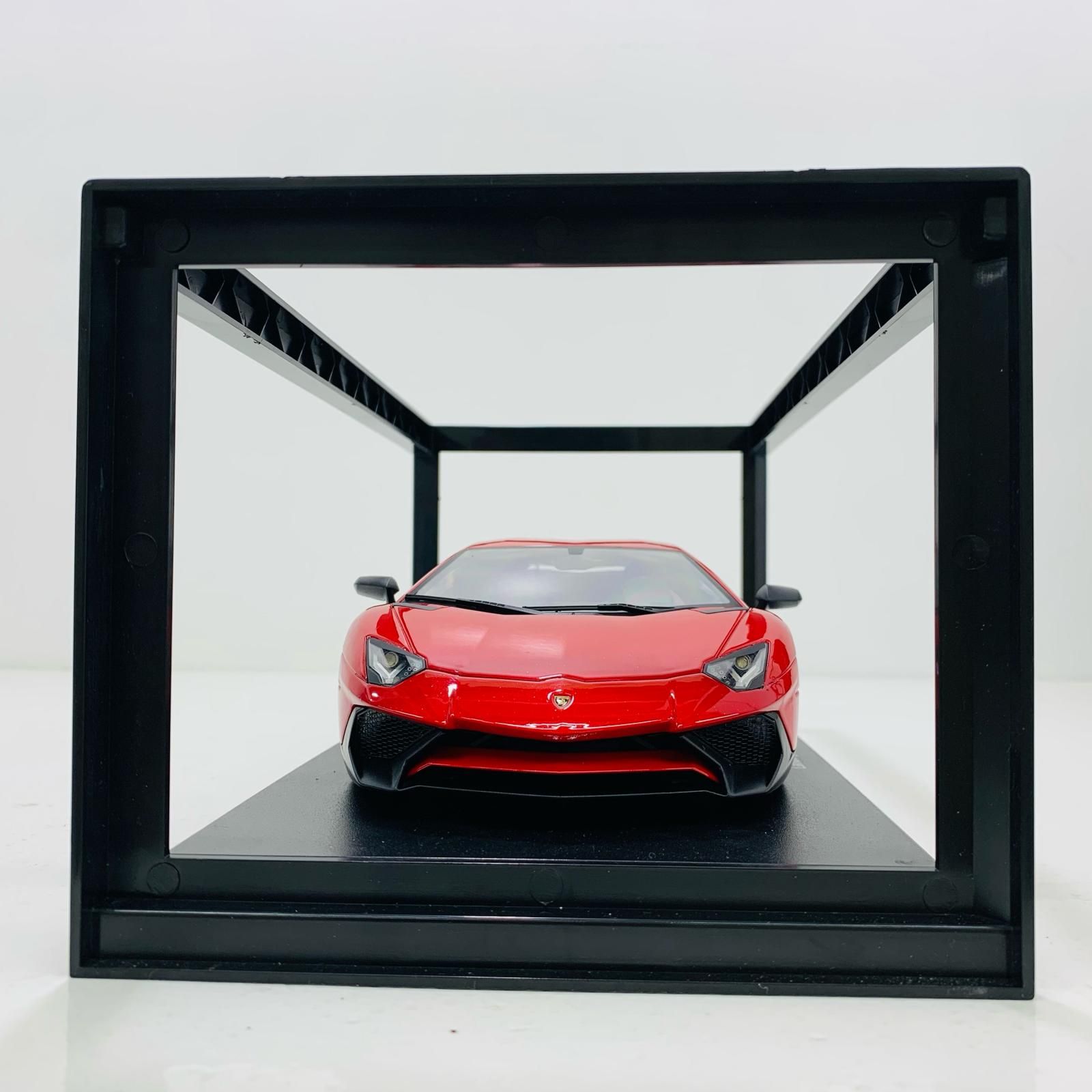 中古 おもちゃ・玩具 OUSIAシリーズ LamborghiniAventadorSV スケール 1/18 2016年製 (レッド) 【726】 中古 おもちゃ・玩具 OUSIAシリーズ LamborghiniAventadorSV