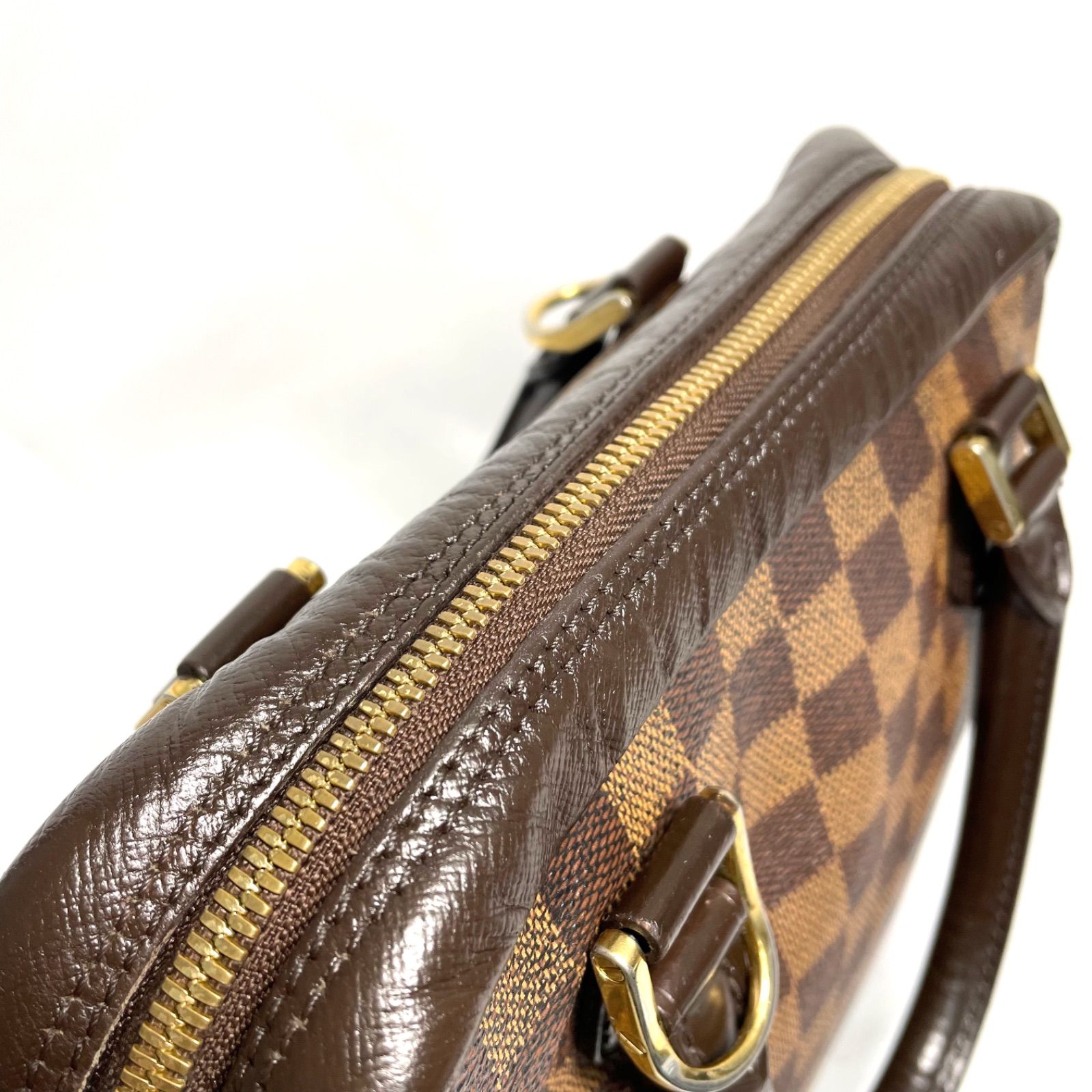 ルイヴィトン　バッグ　ダミエ　ブレラ　ハンドバッグ　ブラウン 3531b,,, LOUIS VUITTON ルイヴィトン サリア・ミニ ダミエ ハンドバッグ