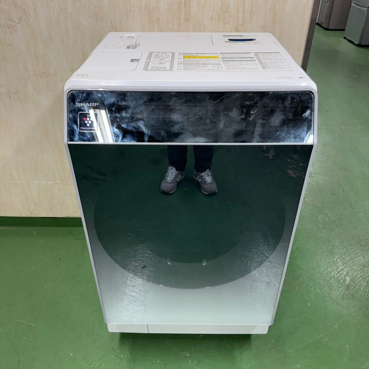 109 シャープ ドラム式洗濯機 大容量 乾燥付き 11|6kg 小型 家庭用 右開き