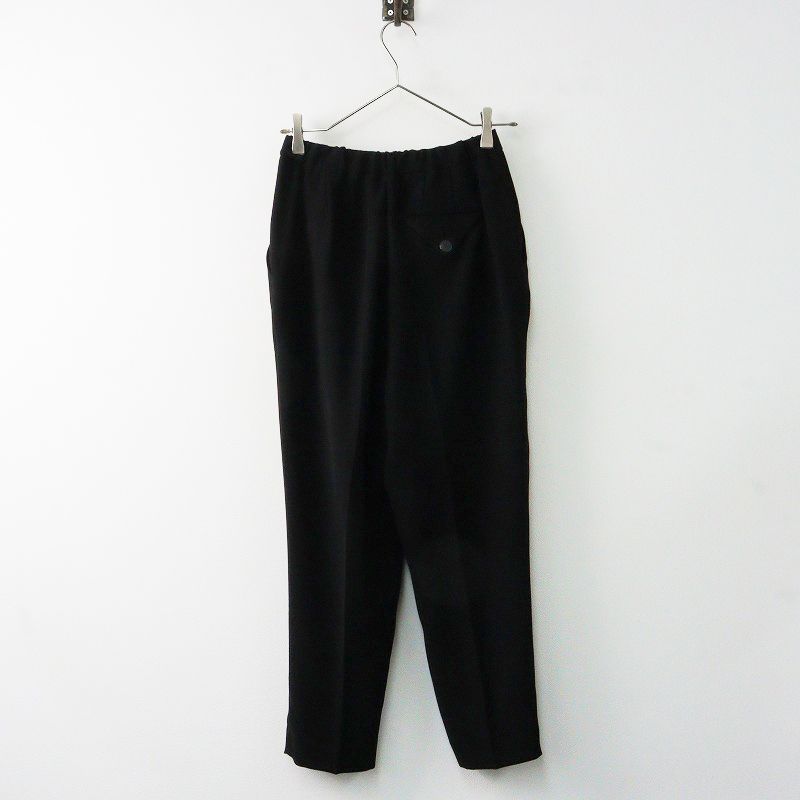 美品 定価23100円 2023AW エンフォルド ENFOLD ELASTIC TACK TROUSERS 