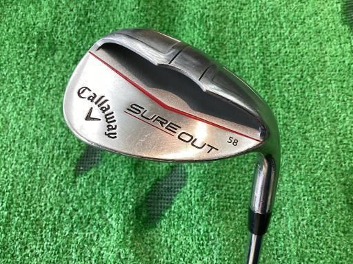 キャロウェイ SURE OUT 58° ウェッジ WG NS PRO 950GH フレックスS メンズ 男性用 右利き 右用 Cランク ゴルフクラブ