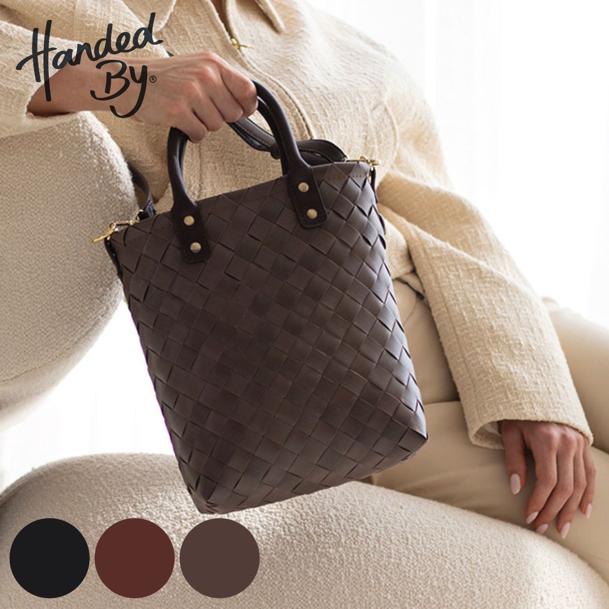 ショルダーバッグ Handed By LITTLE GRACE 手編み フェアトレード