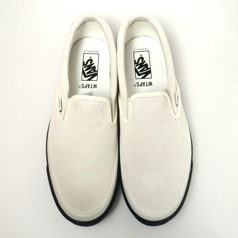 □未使用品□2020年製□WTAPS×VANS OG CLASSIC SLIP-ON LX 