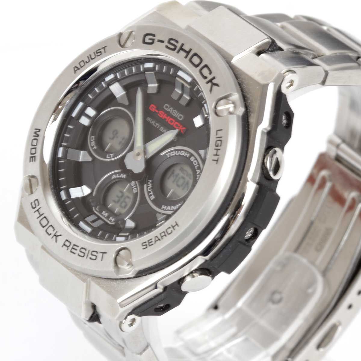 美品『USED』 CASIO G-SHOCK 5524 GST-W310D 腕時計 ソーラー電波時計 ...