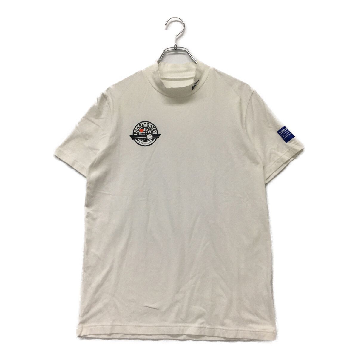 メンズ パーリーゲイツ PEARLY GATES 半袖シャツ 4(M) 白 ホワイト