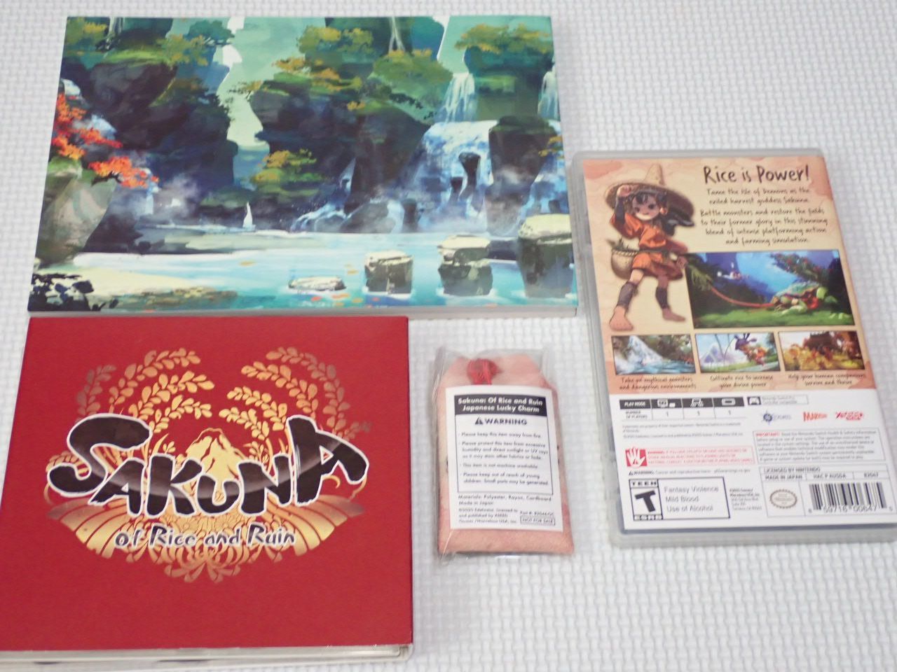 SWITCH★SAKUNA of Rice and Ruin Divine Edition 海外版 北米版 特典付 日本語音声・日本語表記あり★動作確認済