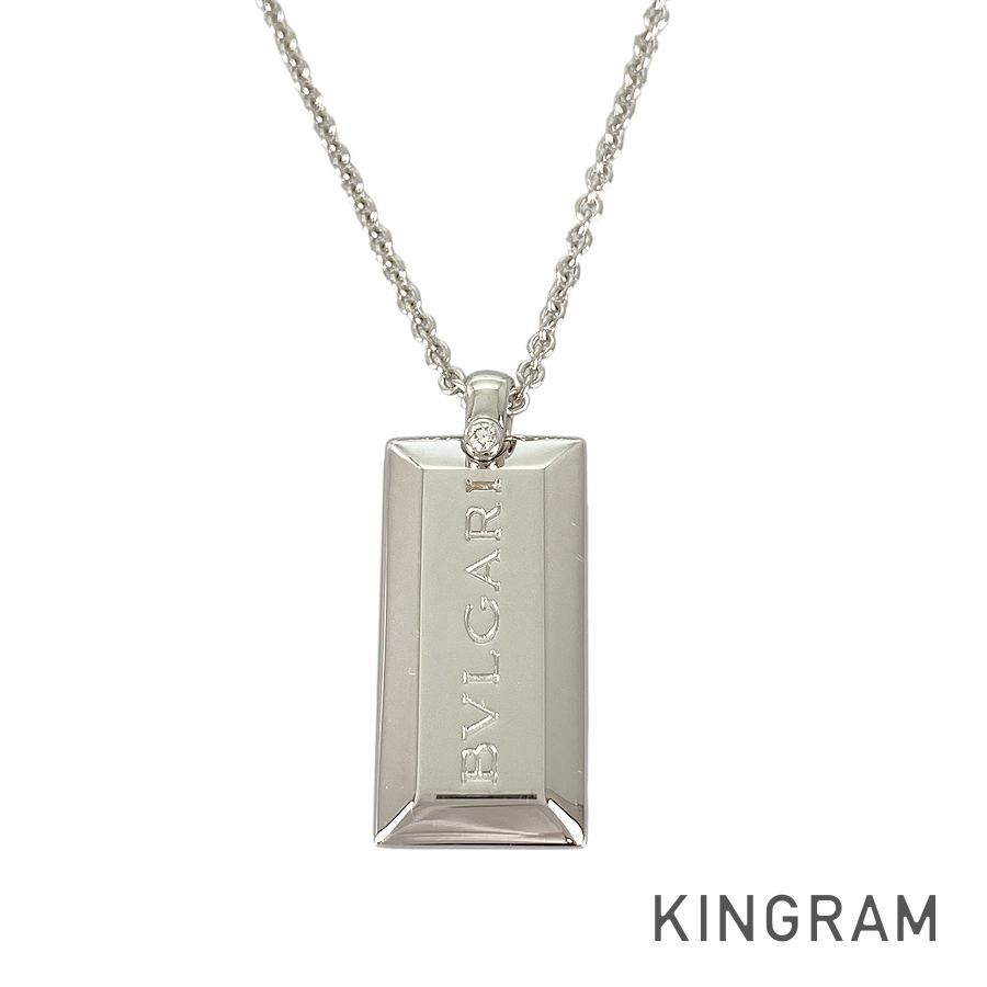 在庫処分】 ブルガリ sss【中古】 ネックレス ダイヤモンド K18WG インゴット BVLGARI ネックレス -  www.healingurja.com