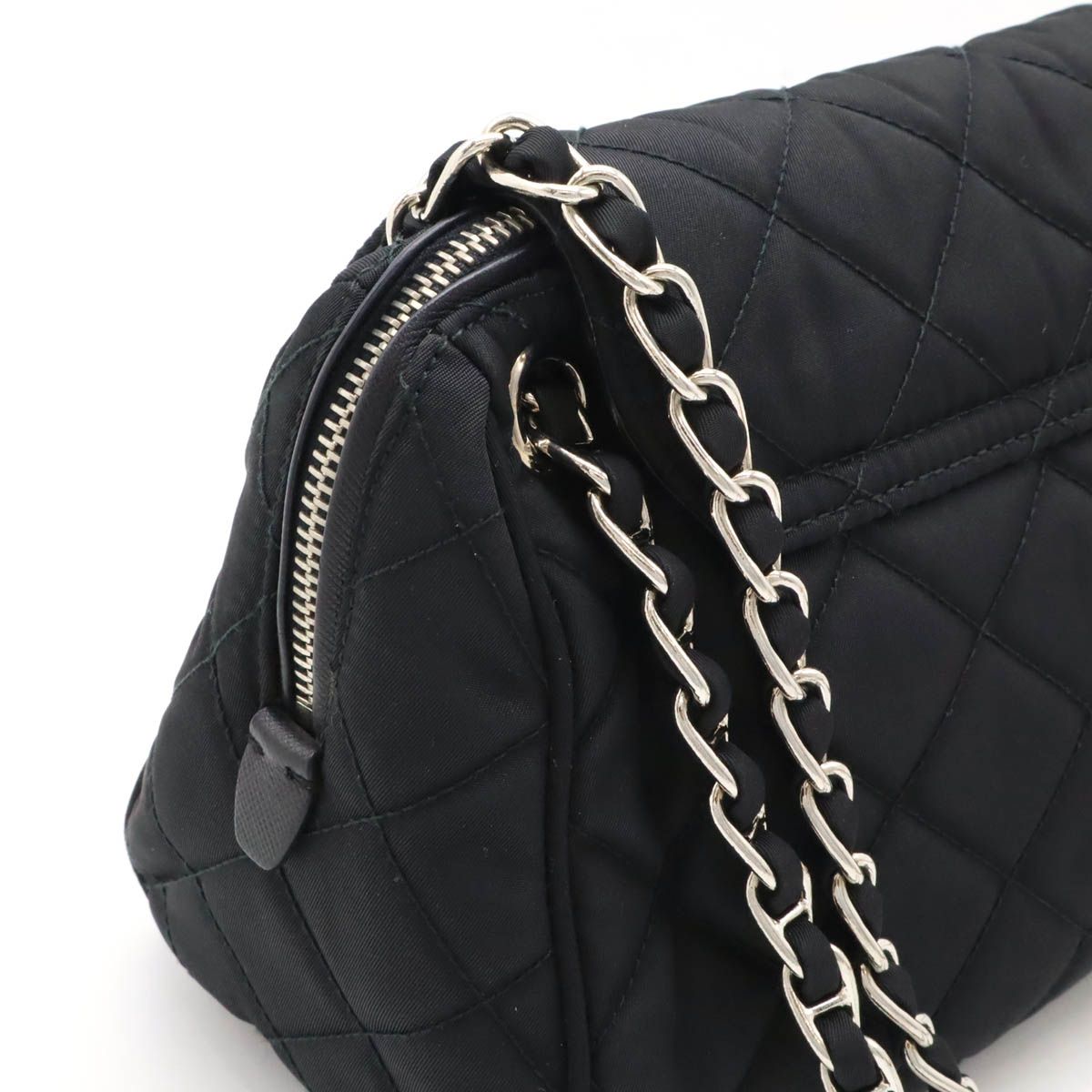 PRADA プラダ キルティング チェーンショルダー ショルダーバッグ  