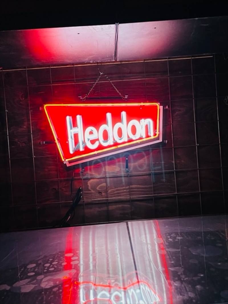 へドン Heddon ネオン 看板 オールドルアー ダイワ トップ道 ZEAL - メルカリ