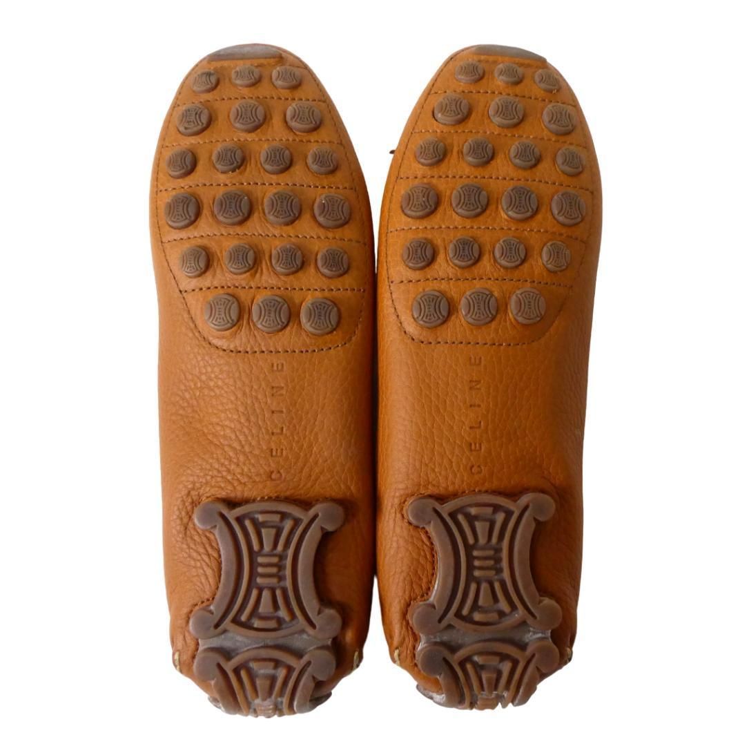 美品 CELINE セリーヌ サイズ37 約24㎝ マカダム ドライビングシューズ