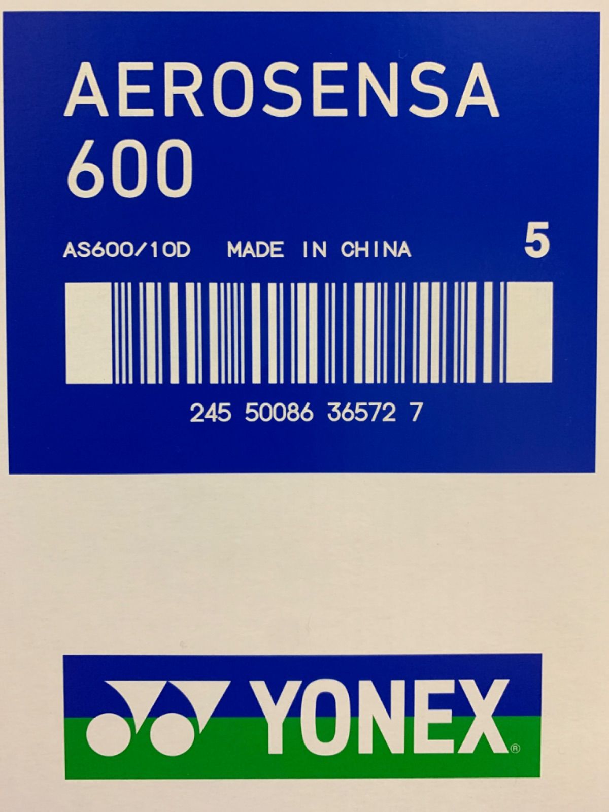 ヨネックス エアロセンサ400 YONEX AS-400 10本120球入 バドミントン