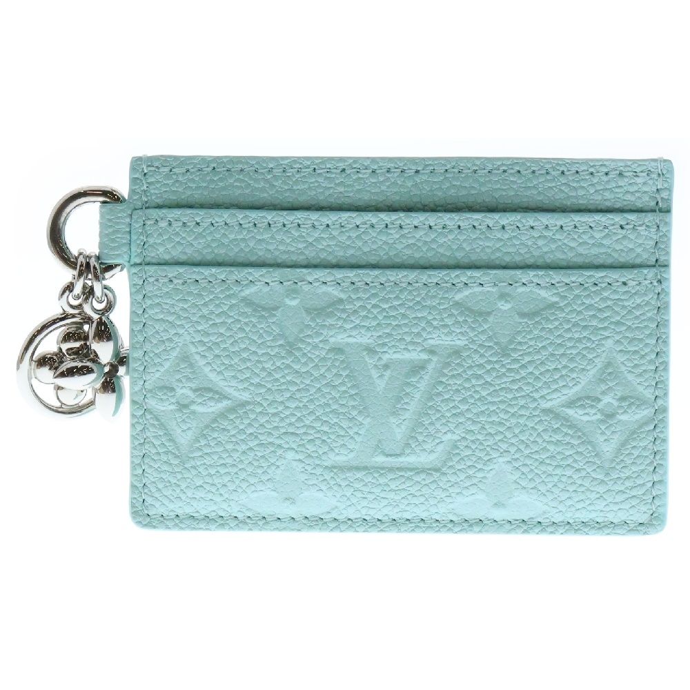 [SALE]ヴィトン Vuitton ポルト カルト・LV チャーム ブルー 公式】ルイヴィトン - ポルト カルト・LV チャーム - ブルー