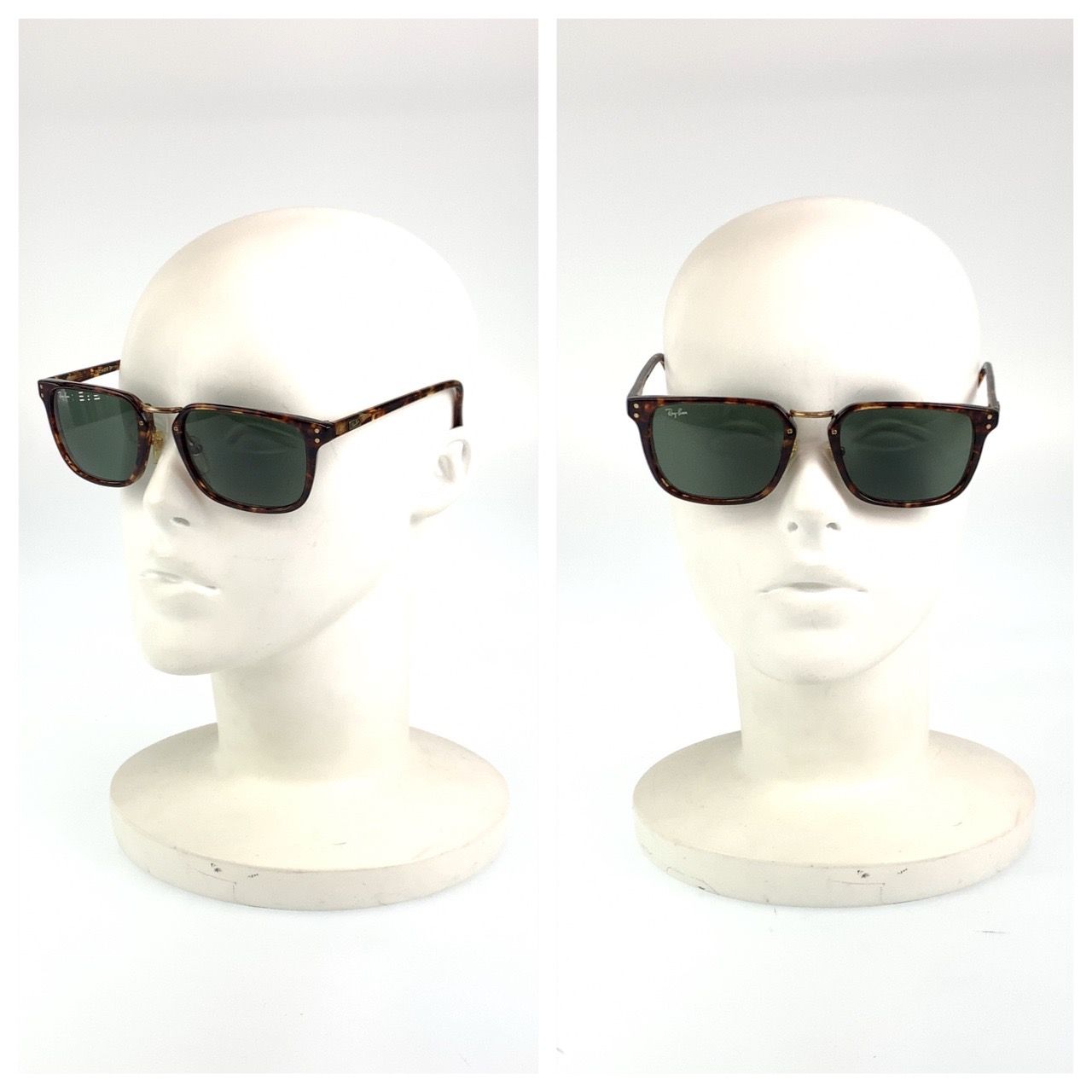 Ray-Ban レイバン ハリスバーグ グリーン 緑 ブラウン 茶 ゴールド金具 プラスチック HARRISBURG II (♯17) 5419  サングラス メンズ 403088【中古】 - メルカリ