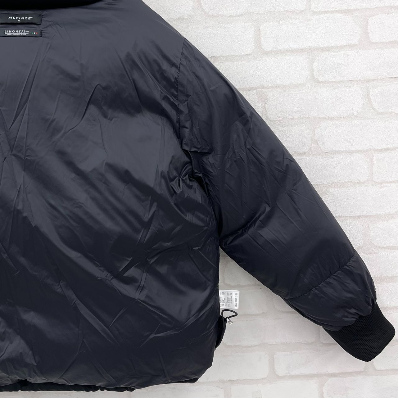 MLVINCE メルヴィンス LIMONTA OLD SCHOOL ダウン LIMONTA OLD SCHOOL DOWN JACKET - BLACK - MLVINCE