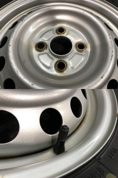 BS BLIZZAK VL1 155/80R14】スタッドレス【トヨタ サクシード/プロ