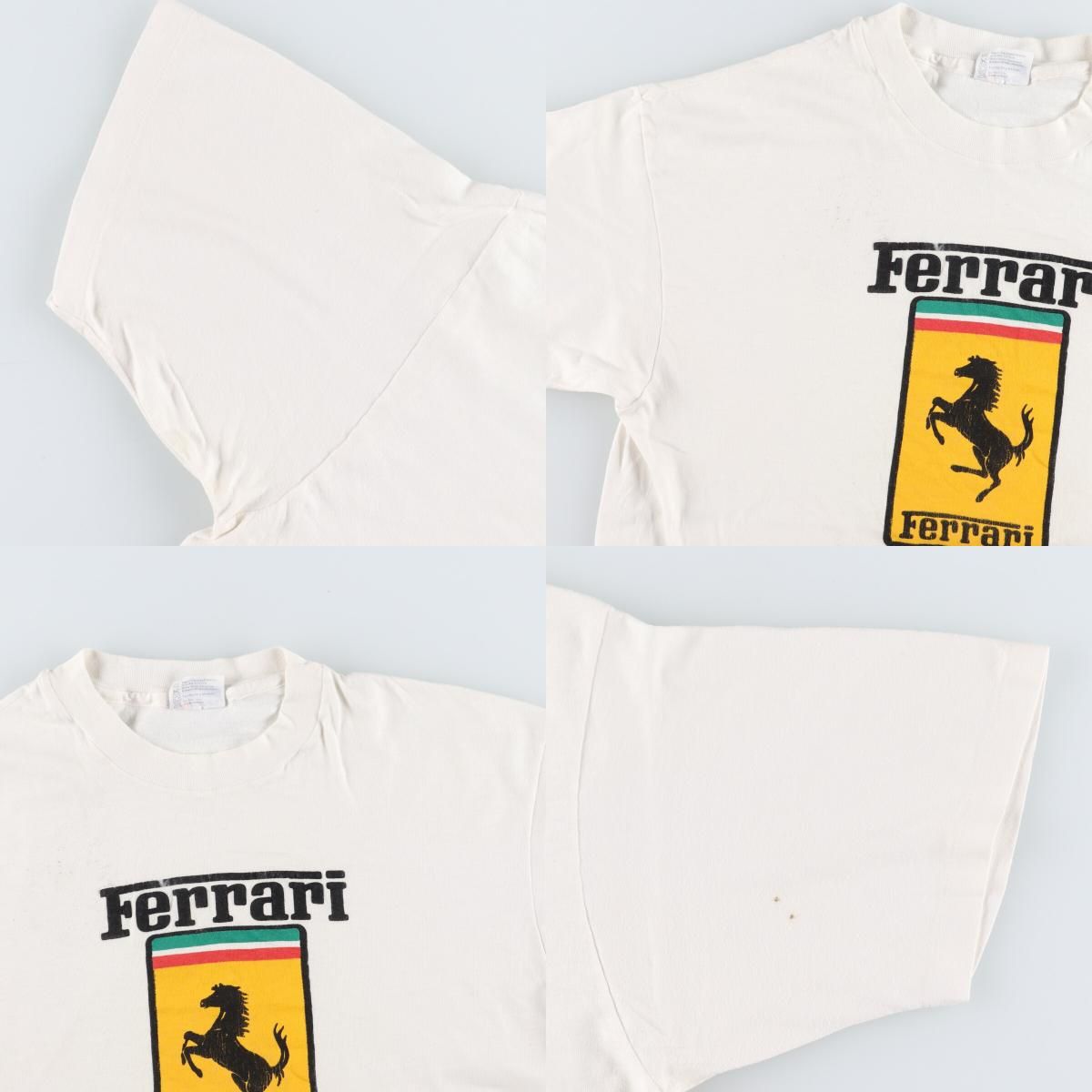 90s Hanes USA製 ヴィンテージ Tシャツ Ferrari フェラーリ 【公式通販】