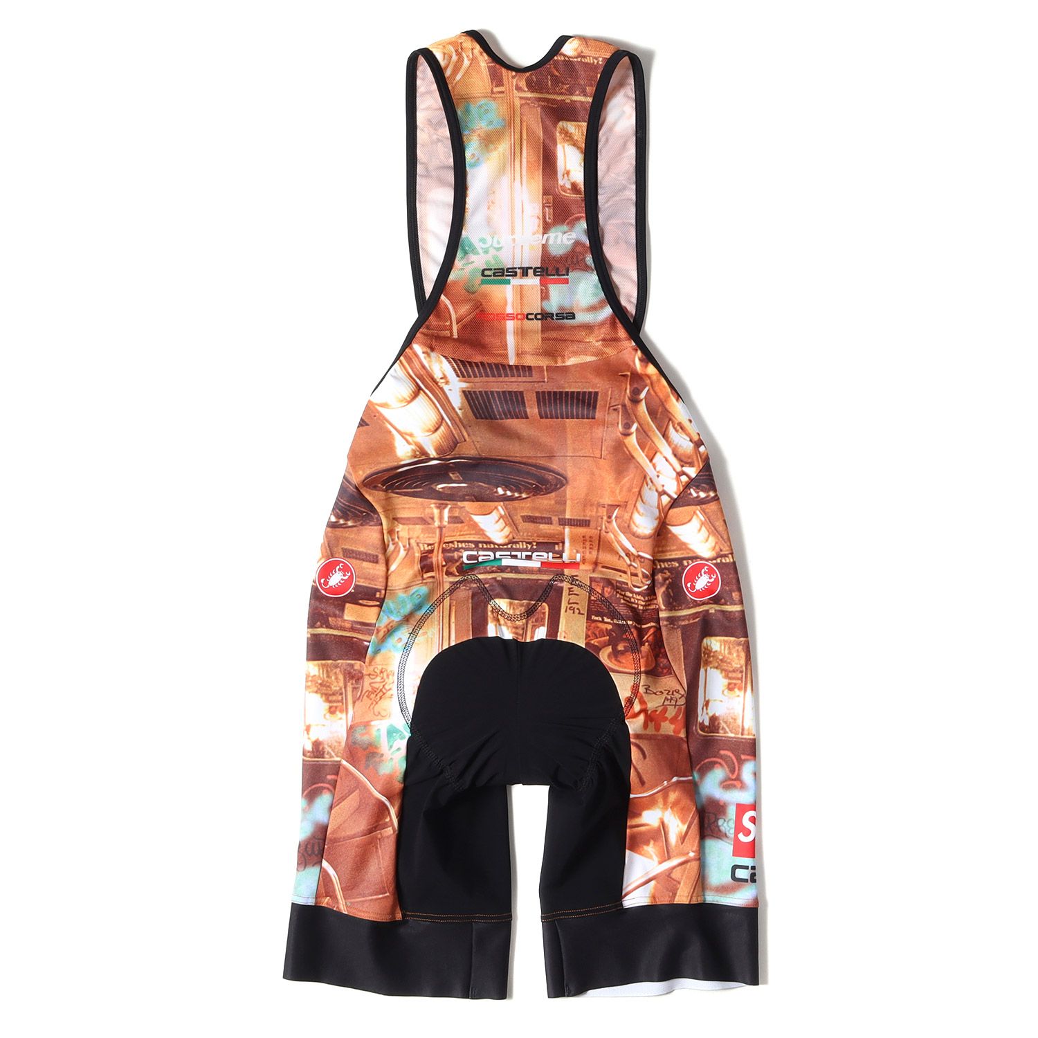 Supreme シュプリーム Castelli カステリ 全面グラフィック サイクリング ビブショーツ Cycling Bib Short 20SS  マルチカラー L ボトムス ズボン サイクルウェア - メルカリ