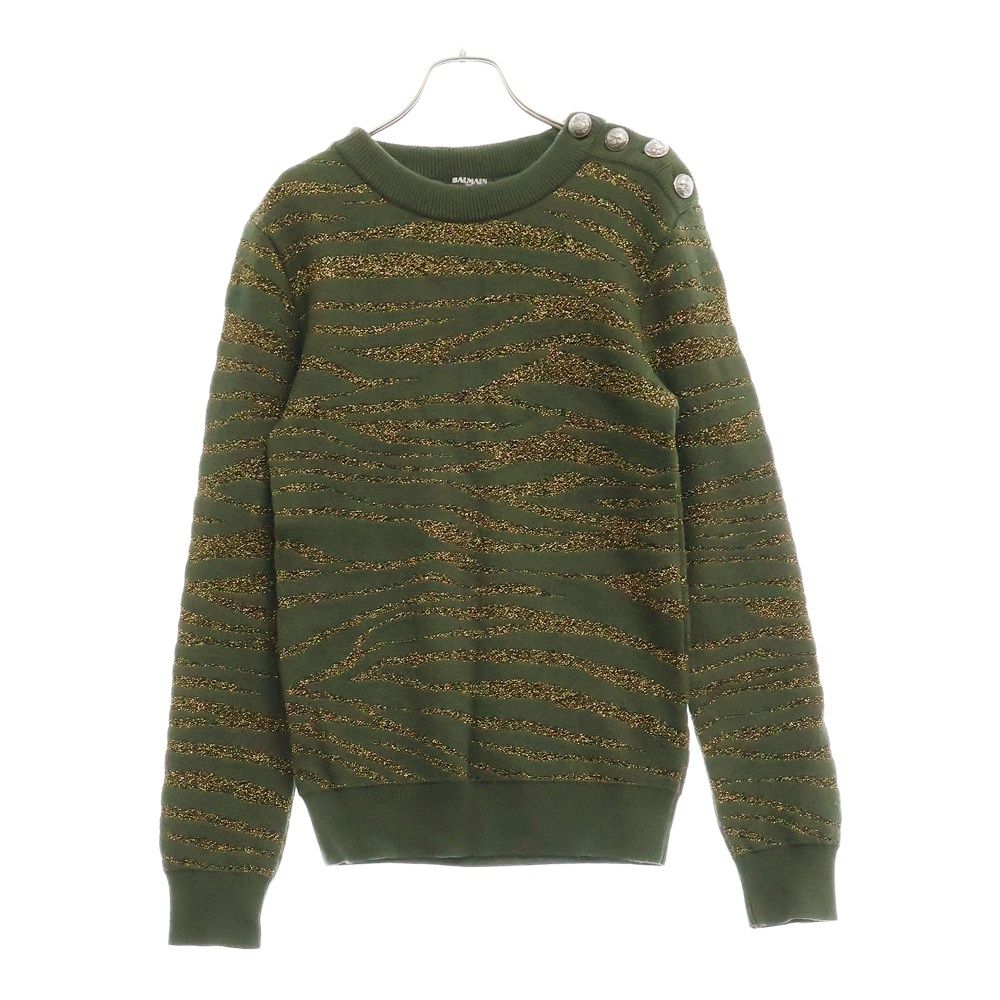 BALMAIN ショルダーボタン ニット セーター バルマン