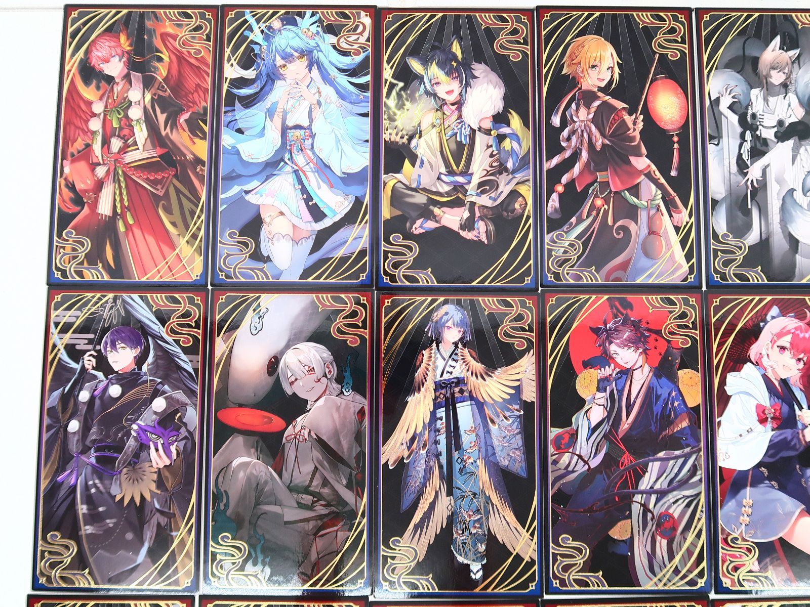 にじさんじ妖怪万化 お札風カードセット (レア：三枝明那