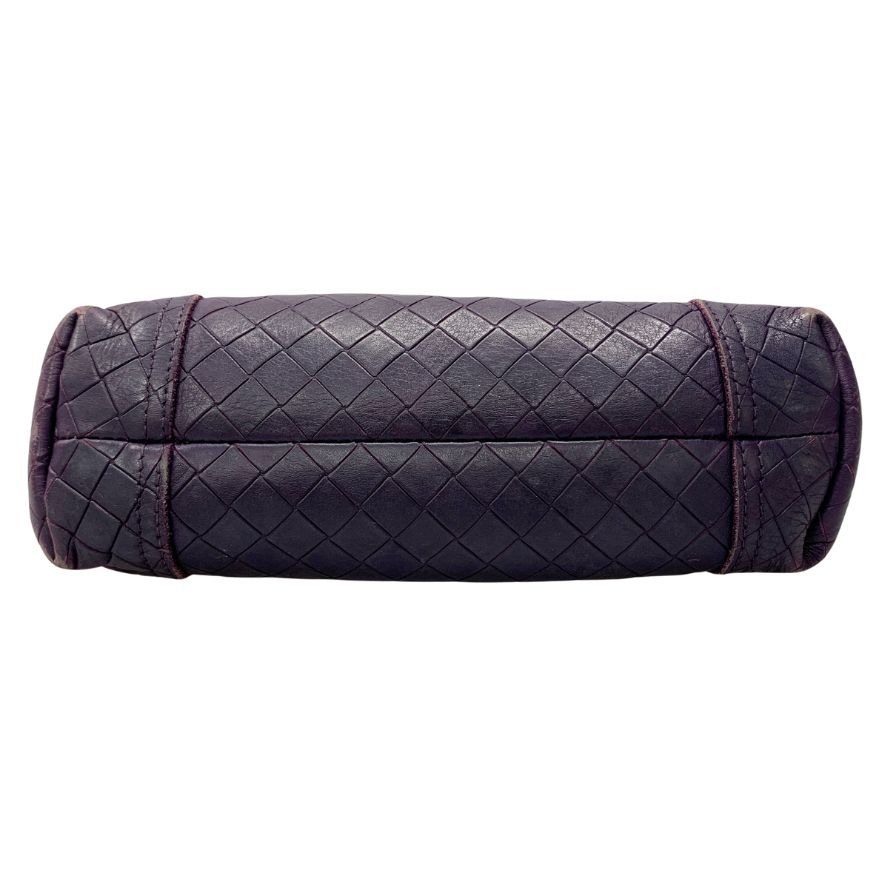 BOTTEGA VENETA／ イントレチャート ナッパ コスメポーチ パープル BOTTEGA VENETA／ イントレチャート ナッパ コスメポーチ パープル