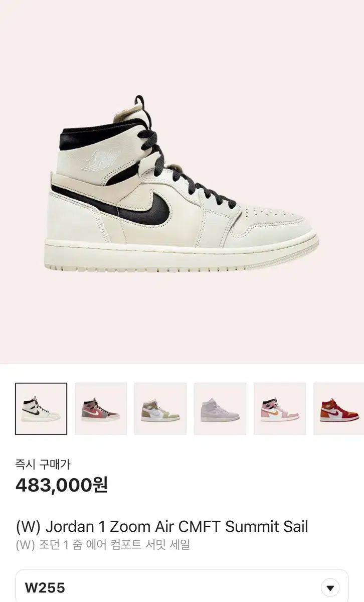 NIKE(ナイキ) エア ジョーダン 1 ズームエアー コンフォート サミットセール w255